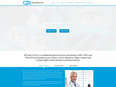 mdsearchfirm.com snapshot