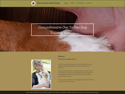 victoriajamesdogtraining.co.uk snapshot
