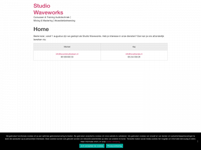 studiowaveworks.nl snapshot