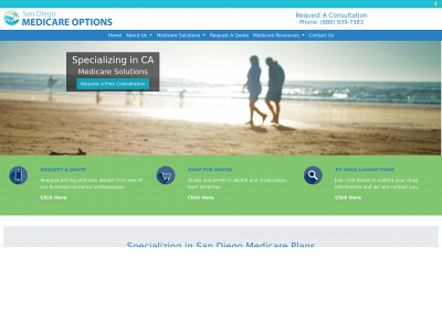 www.sandiegomedicareoptions.com snapshot