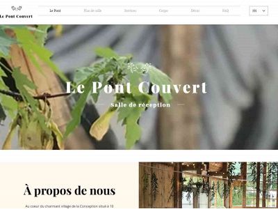 lepontcouvert.com snapshot