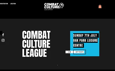 combatcultureleague.com snapshot