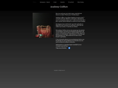 academycoiffure.be snapshot
