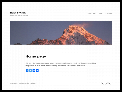 ryanfritsch.com snapshot