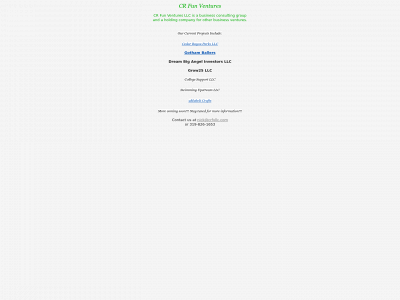 crfvllc.com snapshot
