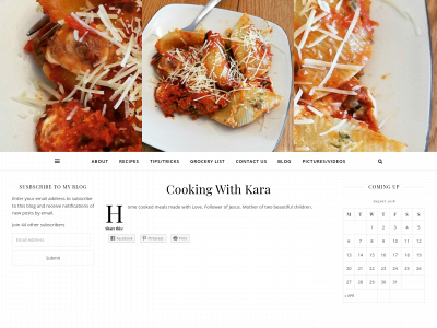 cookingwithkara.net snapshot