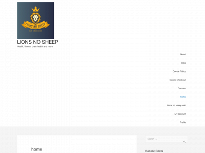 lionsnosheep.org snapshot