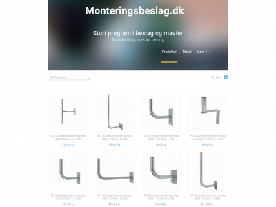 monteringsbeslag.dk snapshot