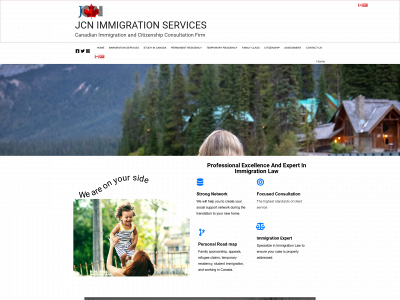 jcn-immigrationservices.com snapshot
