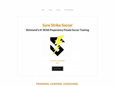 www.surestrikesoccer.com snapshot