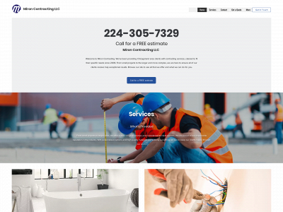 www.mironcontracting.com snapshot