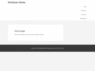 mcmastermediahouse.com snapshot