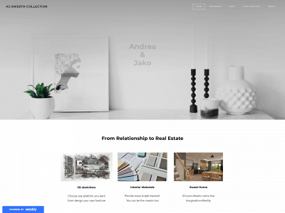 ajsweethomecollection.weebly.com snapshot