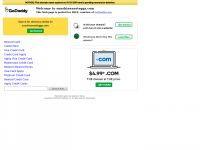 sunshinenesteggz.com snapshot