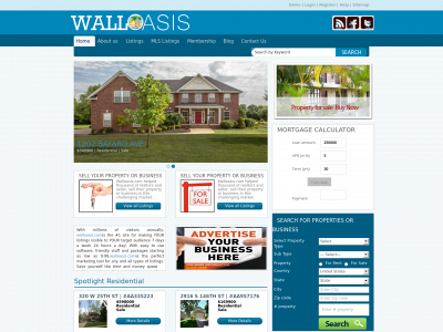 walloasis.com snapshot