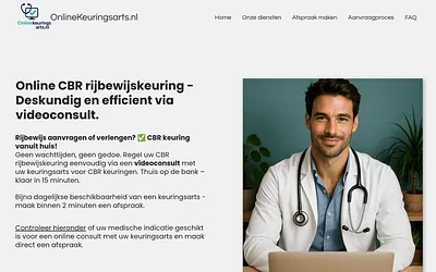 onlinekeuringsarts.nl snapshot