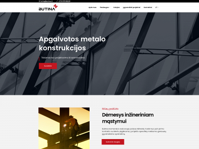 butina.lt snapshot