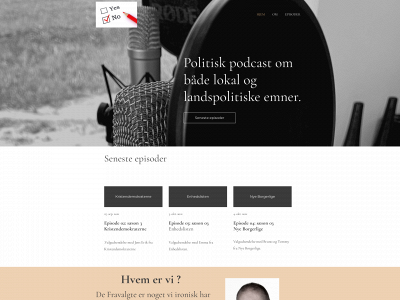 de-fravalgte.dk snapshot