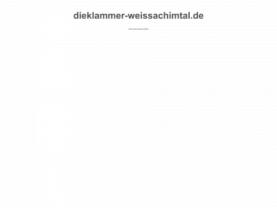 dieklammer-weissachimtal.de snapshot