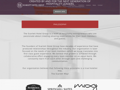 scarletthotelgroup.com snapshot