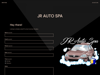 jr-auto-spa.com snapshot
