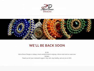aliciadewardesigns.com snapshot