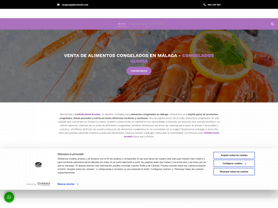 congeladosgloria.es snapshot