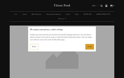 citronfood.com snapshot
