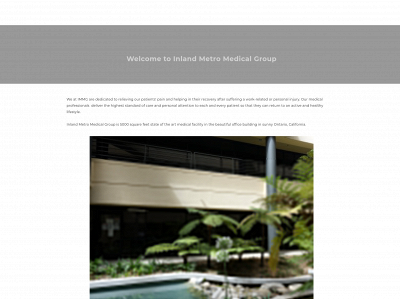 www.inlandmetromed.com snapshot