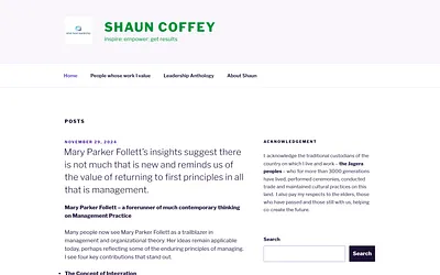 shauncoffey.blog snapshot