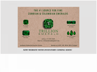 trillionemerald.com snapshot