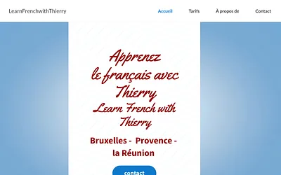 learnfrenchwiththierry.com snapshot