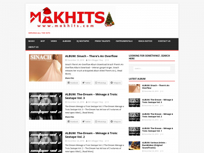 www.makhits.com snapshot