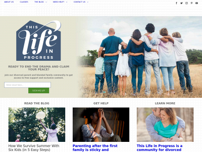 thislifeinprogress.com snapshot