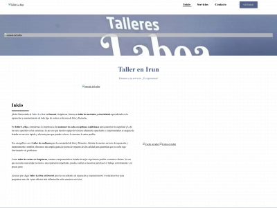 tallereslaboa.es snapshot