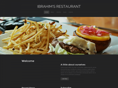ibrahimrestaurant.weebly.com snapshot