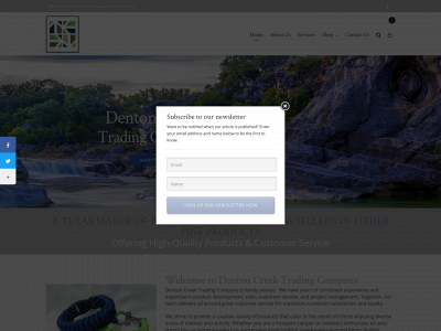 dentoncreektradingcompany.com snapshot
