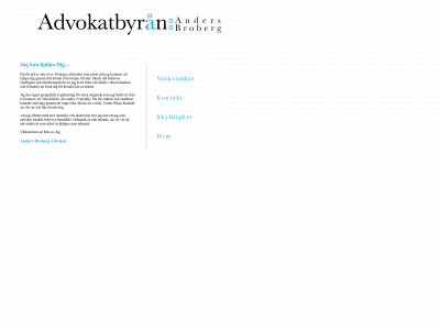 andersbroberg.com snapshot