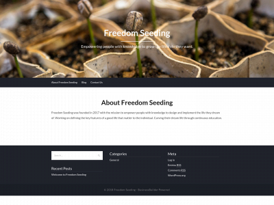 freedomseeding.com snapshot