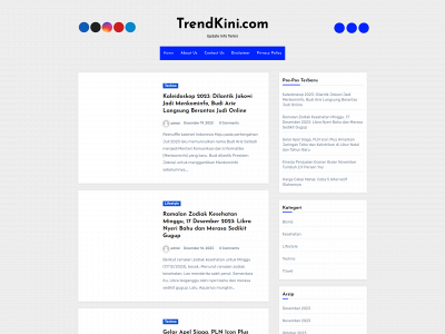 trendkini.com snapshot