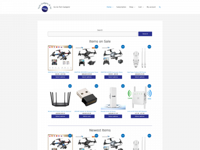 techgadgetsrus.com snapshot