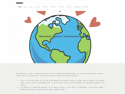 kindnessapp.weebly.com snapshot