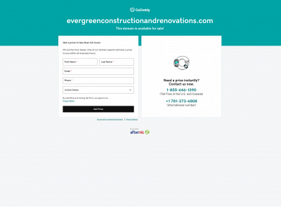 evergreenconstructionandrenovations.com snapshot