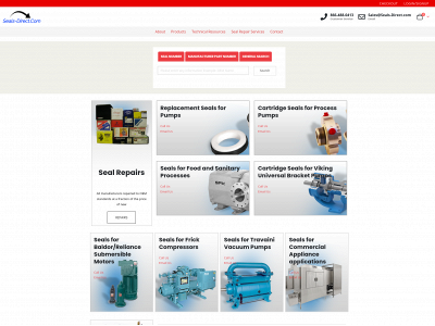seals-direct.com snapshot