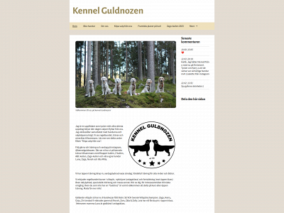 kennelguldnozen.se snapshot
