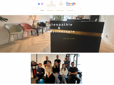 kinevandevloet.be snapshot