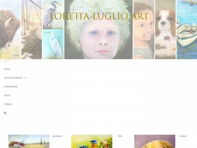 lorettaluglioart.com snapshot
