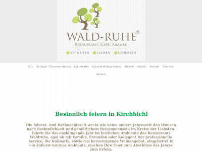 waldruhe.info snapshot