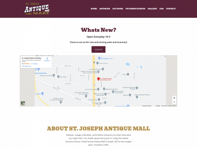 www.stjosephantiques.com snapshot