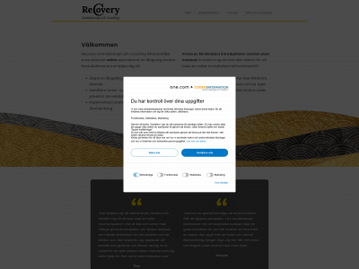 recoverysamtalsterapi.se snapshot